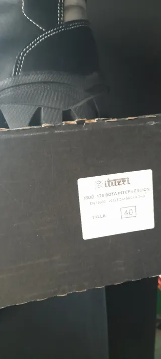 Botas Seguridad Iturri 176 Talla 40