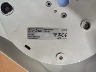 Plafón para autocaravana