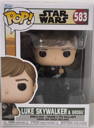 Funko Pop! Star Wars Luke Skywalker & Grogu #583