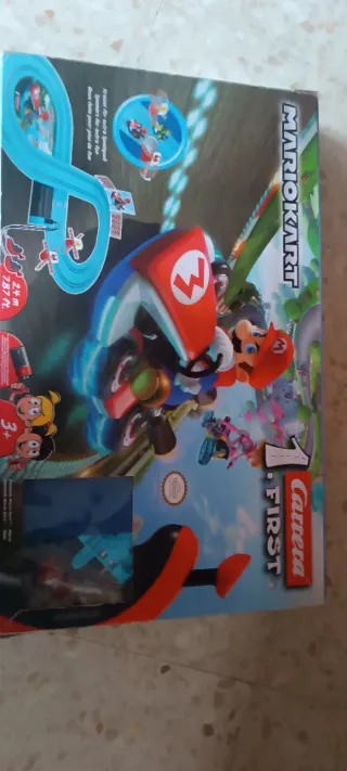 Pista Scalextric Mario Kart Carrera First