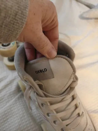 Patines Oxelo 4 Ruedas Blancos 32-34