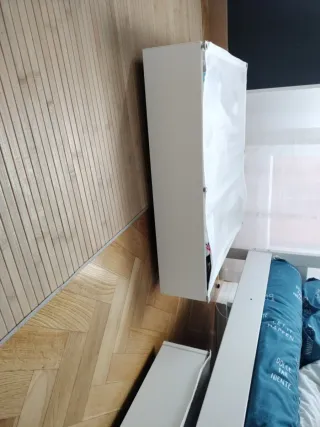 Cajón de cama blanco IKEA