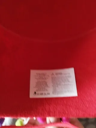 Complemento disfraz Sombrero Cordobés Rojo con Pom