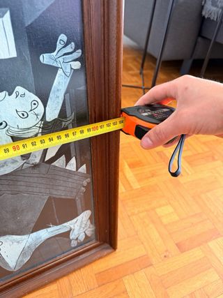 Cuadro Guernica con marco de madera