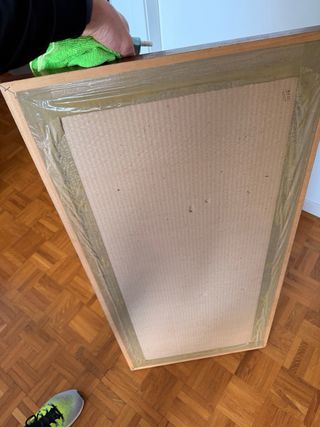 Cuadro Guernica con marco de madera