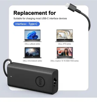 Caricatore SCOVEE 65W USB C per Dell