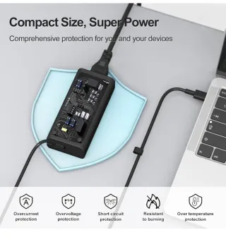 Caricatore SCOVEE 65W USB C per Dell