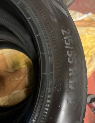 2 Neumáticos Continental EcoContact 6 215/55R17V