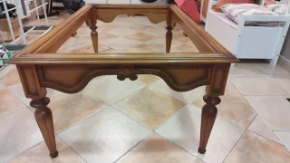 Mesa de centro madera sin cristal