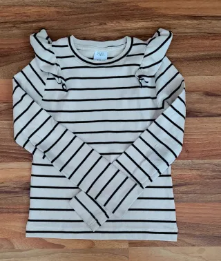 Jersey Zara Rayas Niña Talla 9-10