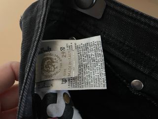 Jeans Diesel Uomo Neri Taglia S