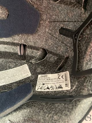 Patines en línea con bolsa casco y protecciones