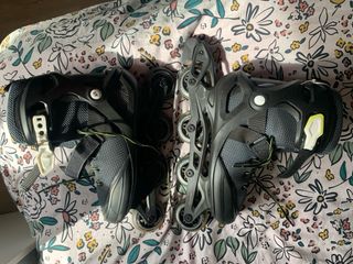 Patines en línea con bolsa casco y protecciones