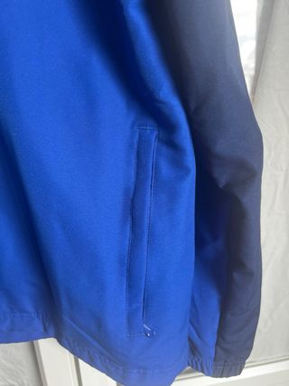 Chaqueta Adidas Vintage Azul y Blanca