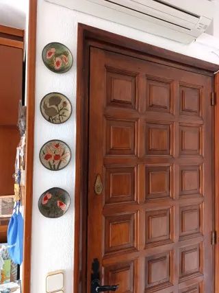 Decoración de pared floral