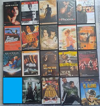 DVD 6x10€ LOTE 1 HAY 6 FOTOS