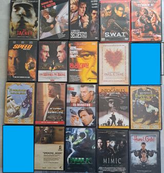 DVD 6x10€ LOTE 1 HAY 6 FOTOS