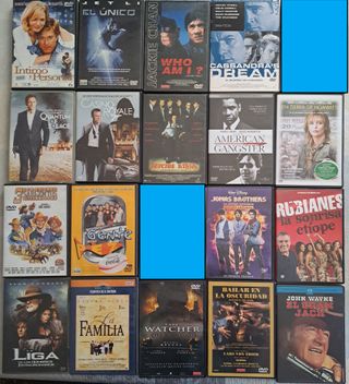 DVD 6x10€ LOTE 1 HAY 6 FOTOS