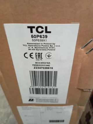 Smart TV TCL 50 4K HDR Google TV