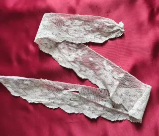 Lote encaje antiguo