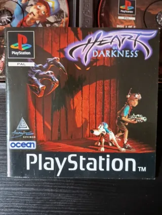Heart of Darkness PlayStation PAL. Alemán.