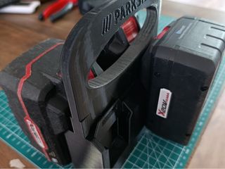 Soporte Porta 4 Baterías Parkside 20 V