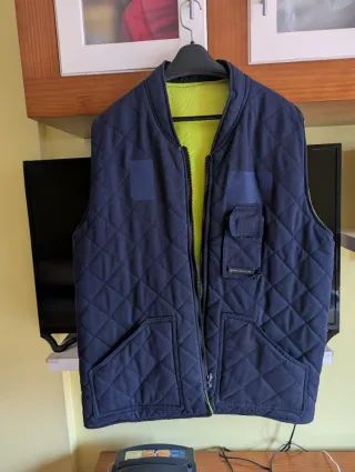 Chaleco reversible DeltaPlus azul