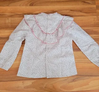 Conjunto niña 9 años blusa y falda. Marca Miranda