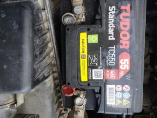 Batería Coche Tudor TC550 55Ah 12V nueva