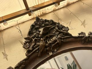 Espejo Barroco Vintage resina y cristal