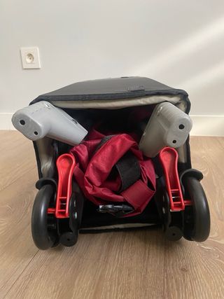 Cuna de viaje Jane 2 niveles + colchón. Como nueva