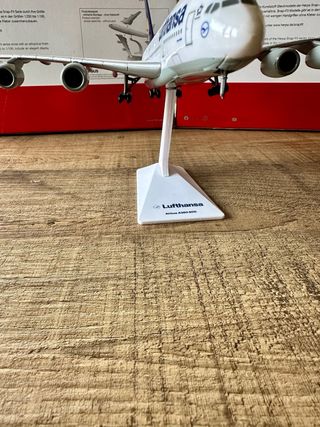 Modellino Aereo Airbus A380 Lufthansa