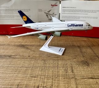 Modellino Aereo Airbus A380 Lufthansa