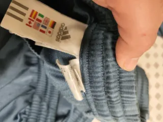 Chándal Adidas Talla XL Blanco y Azul