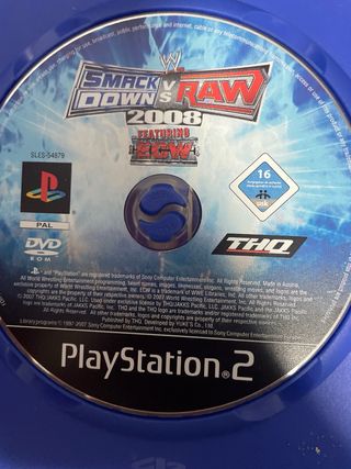 WWE SmackDown vs Raw 2008 PS2