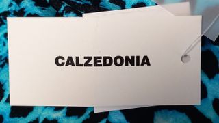 Leggings Calzedonia fantasia leopardata turchese