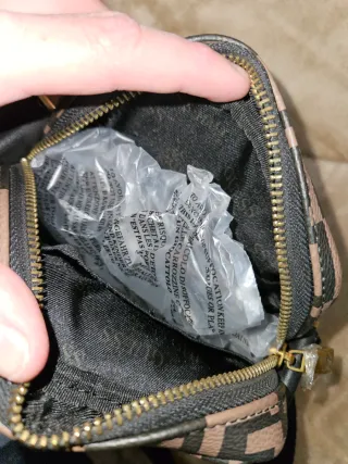 Bandolera Guess HMESCGP2315-BRO Marrón