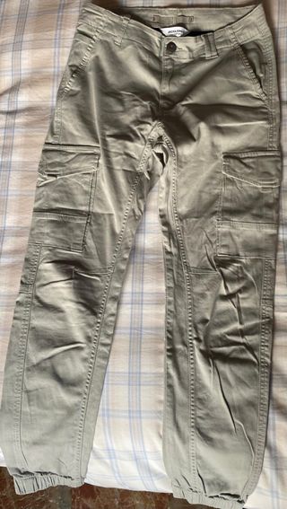 Pantalones cargo Jack & Jones verde oliva