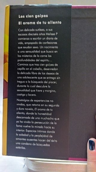 Libro: Los cien golpes.El aroma de tu aliento. Mel