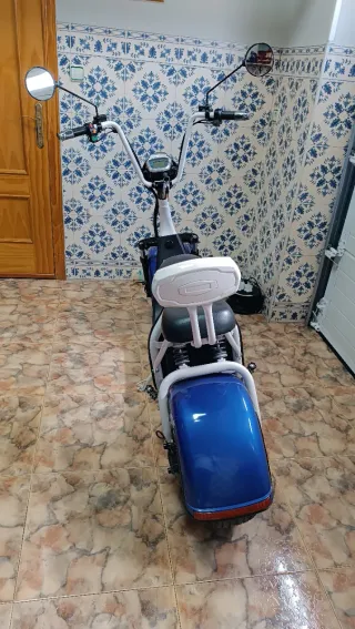 Patinete Citycoco Eléctrico Azul