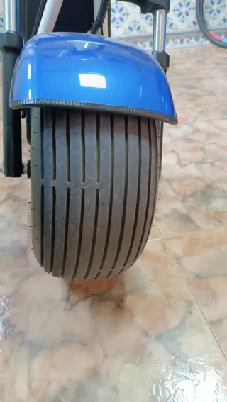 Patinete Citycoco Eléctrico Azul