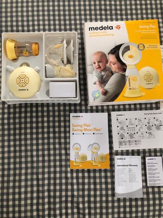 Sacaleches Medela Swing Flex y bolsas de alamcenaj