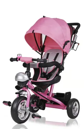 Triciclo evolutivo para niños rosa