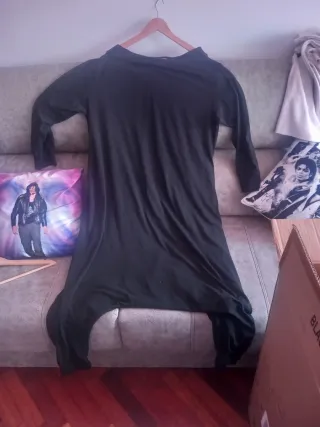 Mono harén negro pierna ancha