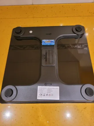 Báscula Baño Eurolife Digital Negra