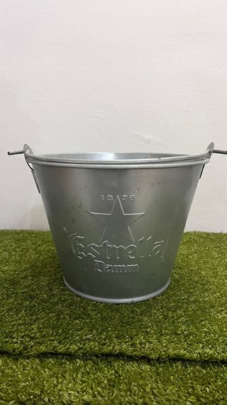 Lote 2 Cubiteras Estrella Damm Metálicas