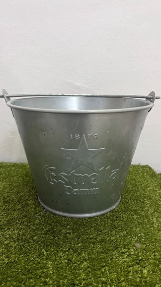 Lote 2 Cubiteras Estrella Damm Metálicas