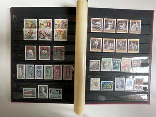 Clasificador con sellos nuevos de Austria