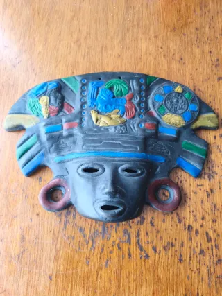 Máscara Decorativa Cerámica.