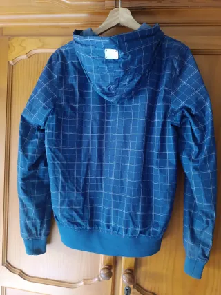 Sudadera Inside a cuadros azul